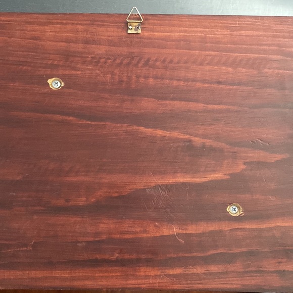 Argentinian pewter horse on wooden plank - Picture 4 of 6